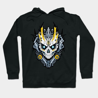 Mecha Skull S01 D71 Hoodie